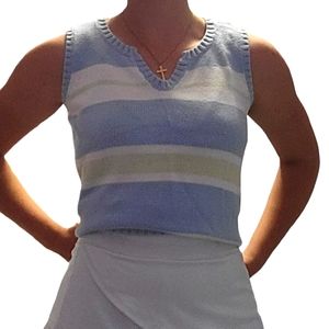 Jeane piere sweater tank top